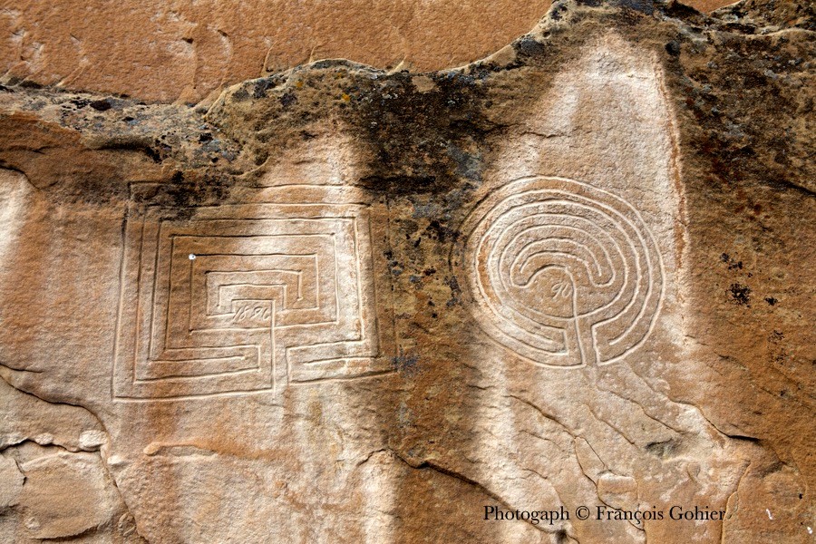 Unusual Labyrinth Images in Wyoming Documented
