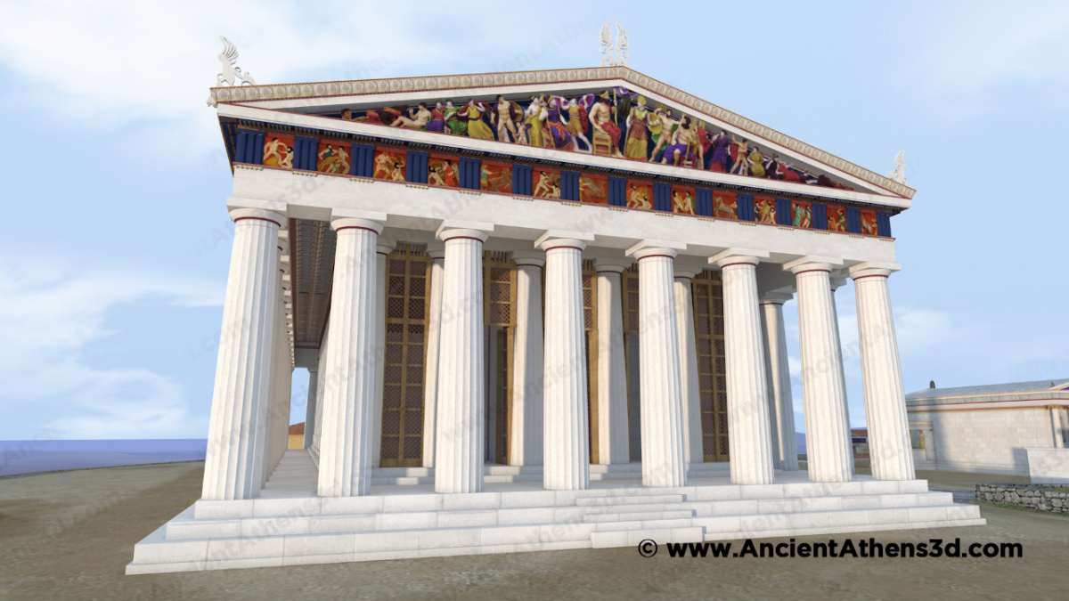 Digital image of Parthenon