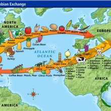 map of Atlantic ocean